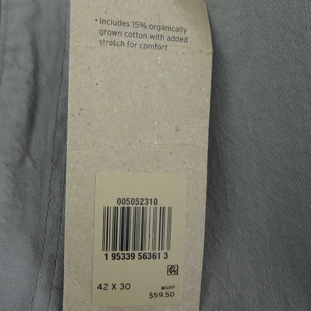 Levi's 505 Straight Leg Jeans Men's 42x30 Brown Denim Stretch